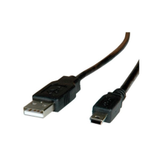 ROLINE kábel usb 2.0 a - mini b usb (5pin), 3m , fekete 11.02.8730-10 kábel és adapter