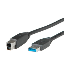 ROLINE kábel USB 3.0 A-B Összekötő 1.8m kábel és adapter
