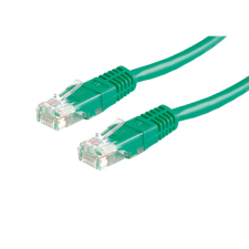 ROLINE Kábel UTP CAT5e, 20m, zöld - 21.15.0443-20 kábel és adapter