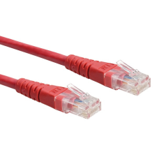 ROLINE kábel utp cat6, 1m, piros 21.15.1531-100 kábel és adapter