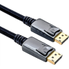 ROLINE Kijelző csatlakozó Csatlakozókábel DisplayPort dugó, DisplayPort dugó 3.00 m Fekete 11.04.5882 Árnyékolt DisplayPort kábel (11.04.5882)