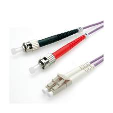 ROLINE - optikai patch kábel LC/ST 10m OM4 - 21.15.8778-10 kábel és adapter
