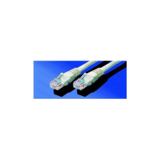 ROLINE Patch kábel, UTP, CAT5e, 2m, szürke kábel és adapter