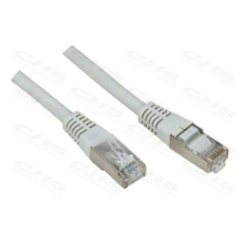 ROLINE Patch kábel, UTP, CAT5e, STP/FTP, 5m, szürke kábel és adapter