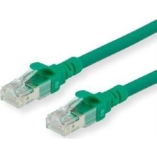 ROLINE Patch kábel UTP CAT6a LSOH, kihúzásgátló, 1,5m, zöld (JAB-3433476) kábel és adapter