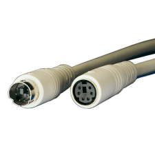 ROLINE PS/2 hosszabbító kábel 10 m (11.01.5690-25) kábel és adapter