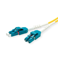 ROLINE ROLINE Kábel Optikai 9/125 µm OS2 LC/LC, 1m, sárga kábel és adapter
