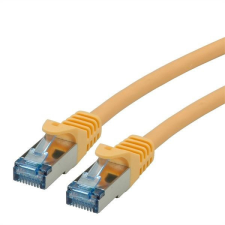 ROLINE S/FTP, CAT6a, LSOH, patch kábel 15m sárga (21.15.2828-30) kábel és adapter