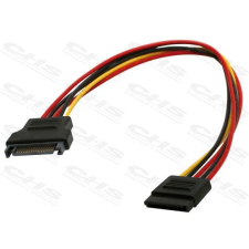 ROLINE SATA tápkábel hosszabbító 30cm (11.03.1042) (11.03.1042) kábel és adapter