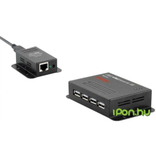 ROLINE USB Hosszabbító Fekete 5cm 12.04.1101-4 kábel és adapter
