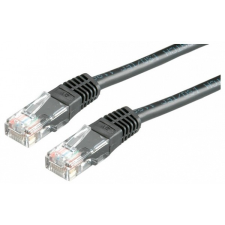ROLINE UTP CAT5e 1m (fekete) kábel kábel és adapter