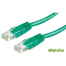 ROLINE UTP CAT5E Összekötő Zöld 5m 21.15.0563 kábel és adapter