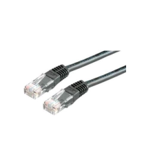 ROLINE UTP CAT6 patch kábel 20m szürke kábel és adapter