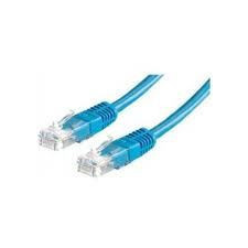 ROLINE UTP CAT6 patch kábel 3m kék kábel és adapter