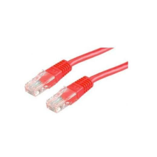 ROLINE UTP CAT6 patch kábel 5m piros (CAT6 patch k&#225;bel 5m piros) kábel és adapter