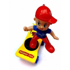  Rollerező figura fénnyel és hanggal játékfigura
