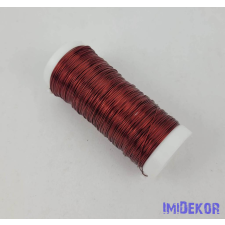  Rollnis drót 0,3mm 50g - Bordó dekorációs kellék