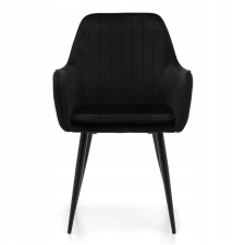  RÓMA VELVET ÉTKEZŐSZÉK FEKETE bútor