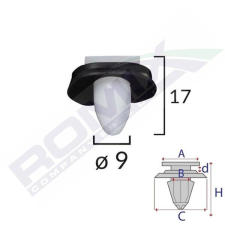 Romix Patent Díszléc Ducato, Jumper, Boxer autóalkatrész