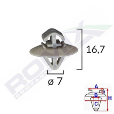 Romix Patent díszléc szürke Fiat Iveco autóalkatrész