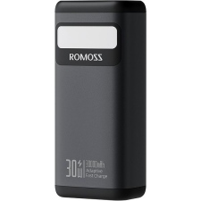 Romoss PMT30 30000mAh Fast Charge + PD3.0, 30W, fekete power bank