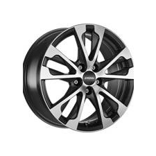 Ronal R61 Tompa fekete Polírozott 5/108 17x7,5 ET55 76 alufelni