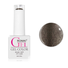 Roniki Amber cat eye gél lakk 06 - mágnesezhető lakk zselé