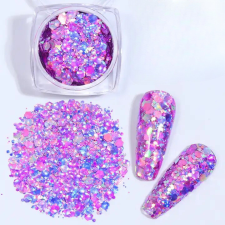 Roniki Fantasy chunky glitter 06 körömdíszítő
