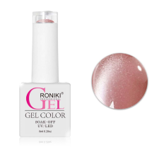 Roniki Glitter cat eye gél lakk 03 - mágnesezhető lakk zselé