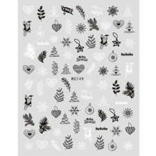 Roniki hópehely matrica - öntapadó körömdíszítő