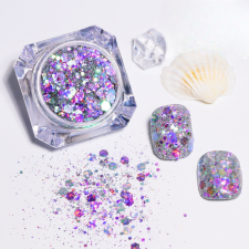 Roniki Irrizáló 3D glitter 01 körömdíszítő