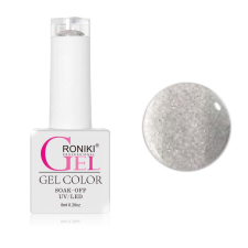 Roniki Mermaid cat eye gél lakk 09 - mágnesezhető lakk zselé