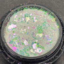 Roniki Mermaid chameleon chunky glitter 10 körömdíszítő