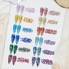 Roniki Mermaid glitter szett körömdíszítő