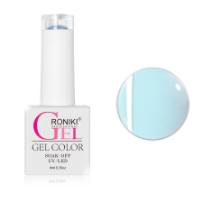 Roniki Pearl peach széria - 10 gél lakk lakk zselé