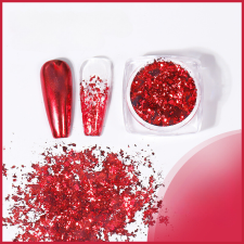 Roniki Platinum flakes -díszítő pehely 03 körömdíszítő