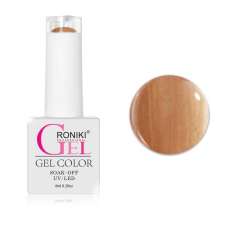 Roniki Shell széria - 03 gyöngyház bronz gél lakk lakk zselé