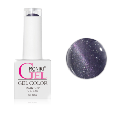 Roniki Variety magic cat eye gél lakk 10 - mágnesezhető lakk zselé