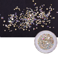 Roniki Vegyes forma strassz több méretben körömdíszítő