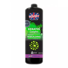  RONNEY Sampon Keratinnal (vékony és töredezett hajra) 1000ml ÚJJÁÉPÍTŐ sampon