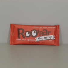 Roobar 100% raw bio gyümölcsszelet goji bogyóval 30 g reform élelmiszer