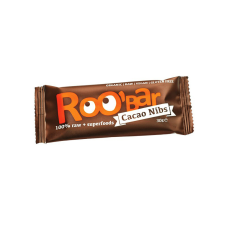 Roobar 100% raw bio gyümölcsszelet kakaóbab-mandula 30 g reform élelmiszer