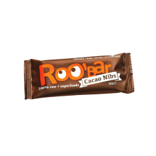 Roobar Roobar 100% raw bio gyümölcsszelet kakaóbab-mandula 30 g reform élelmiszer