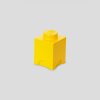 Room Copenhagen Tárolódoboz 1-es lego kocka formájú sárga