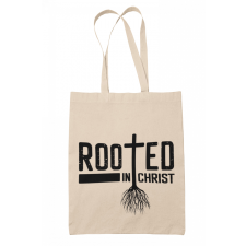  Rooted in Christ - Vászontáska kézitáska és bőrönd