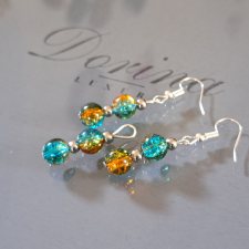  Roppantott kristály szett 3 cm-es ékszer szett