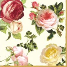 Rosalia papírszalvéta 33x33cm,20db-os asztalterítő és szalvéta