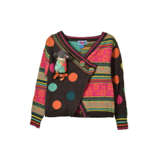 Rosalita színes lány kardigán – 104 cm gyerek pulóver, kardigán