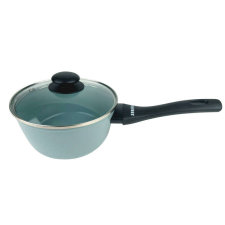 Rosberg Serpenyő Rosberg R54421S16, 16 cm, Üvegtető, Indukciós, Szürke edény