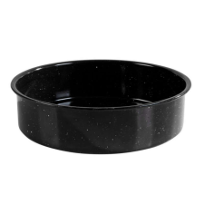 Rosberg tepsi R51222JR24, 24 cm, Zománc, Tapadásmentes bevonat, Fekete edény